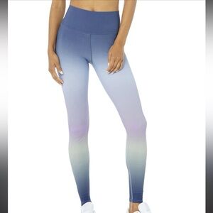 Alo Yoga Vapor High-Waist Gradient Dusk Leggings